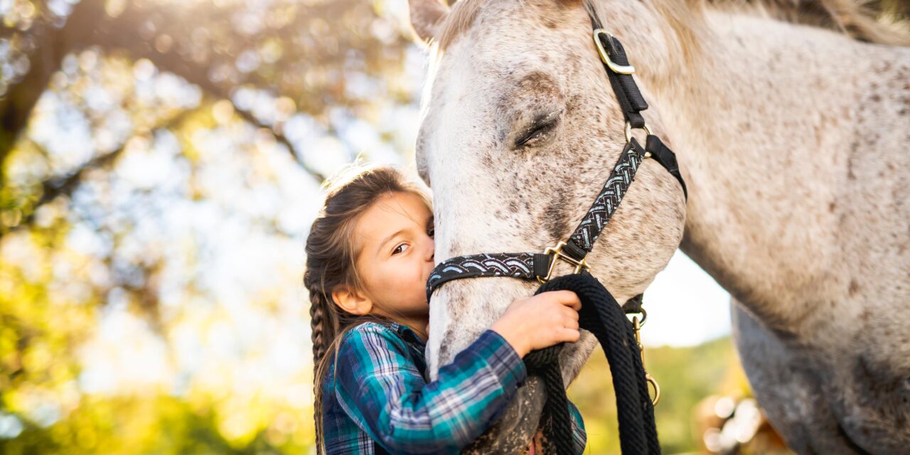 Kinderen en hun liefde voor paarden
